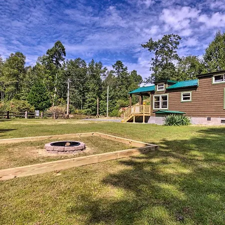 Quaint Mtn Cabin Tiny Living Near Big Adventure Brevard Exterior photo