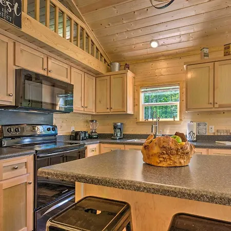 Quaint Mtn Cabin Tiny Living Near Big Adventure Brevard Exterior photo